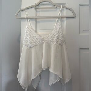 SHEIN White Layered Camisole Top